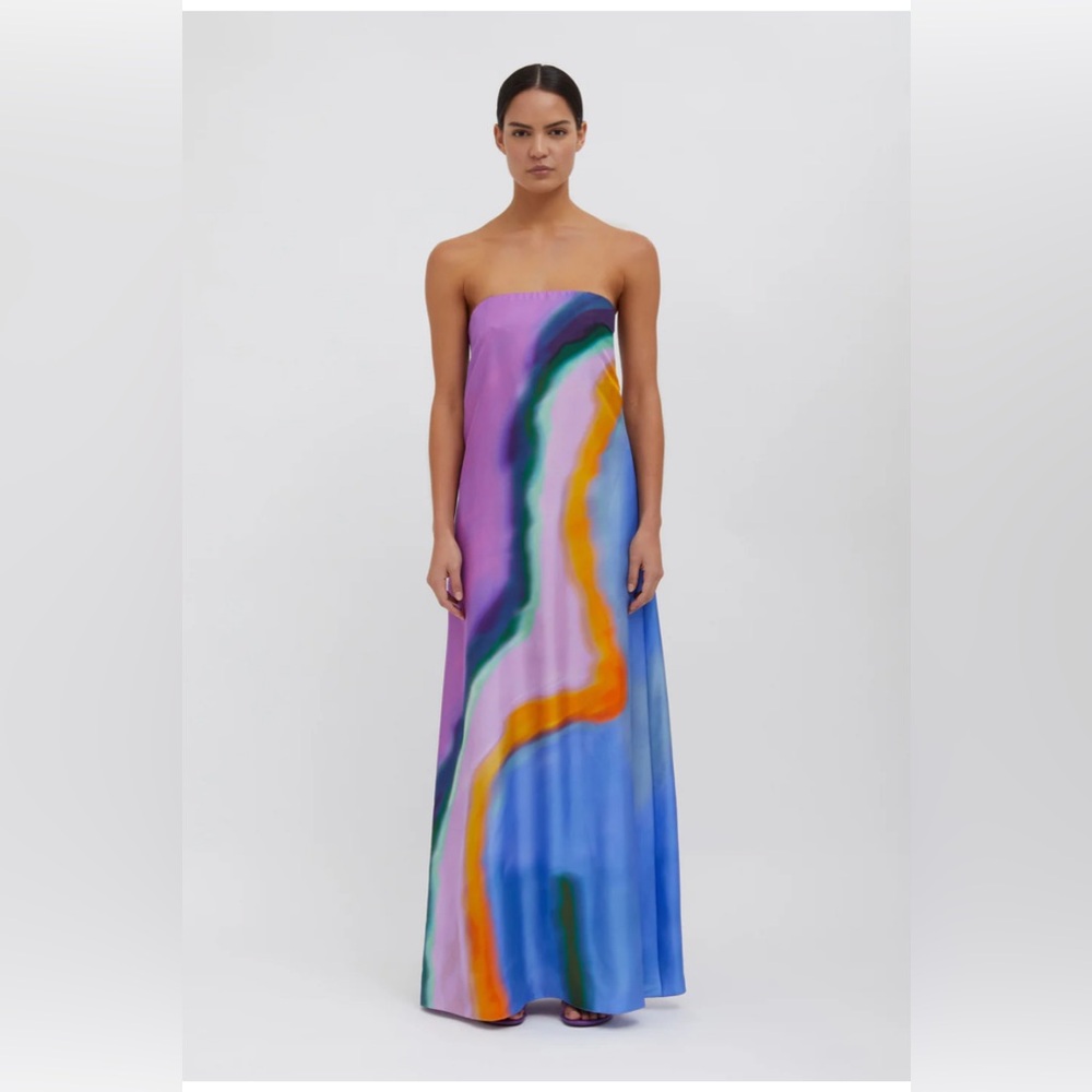 NWT Christopher Esber Aura Silk Dress
